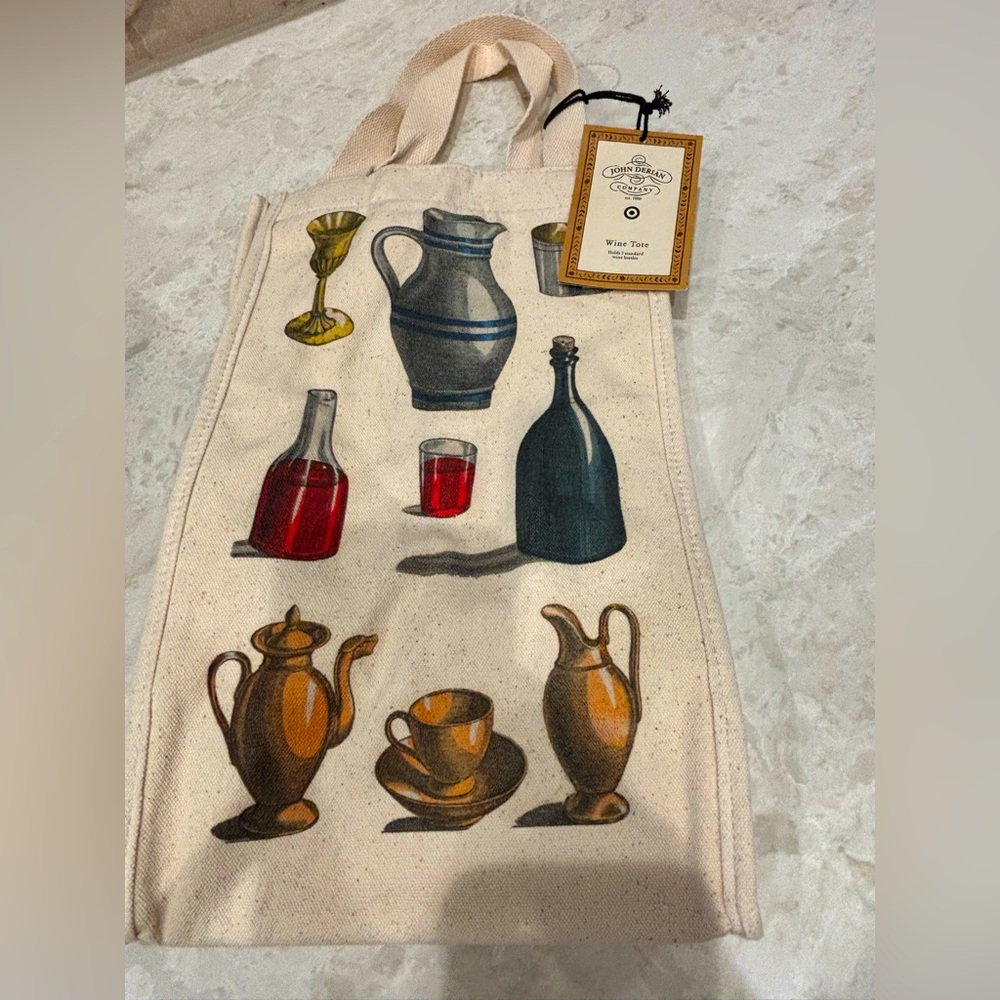 John Derian for Target Canvas Wine Tote